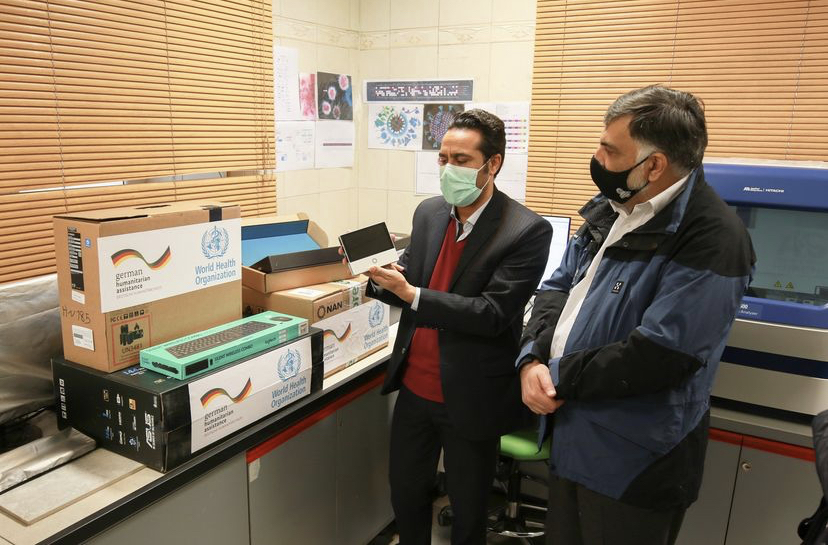 کمک تجهیزاتى آلمان به مراکز پژوهشى پزشکى ایران
