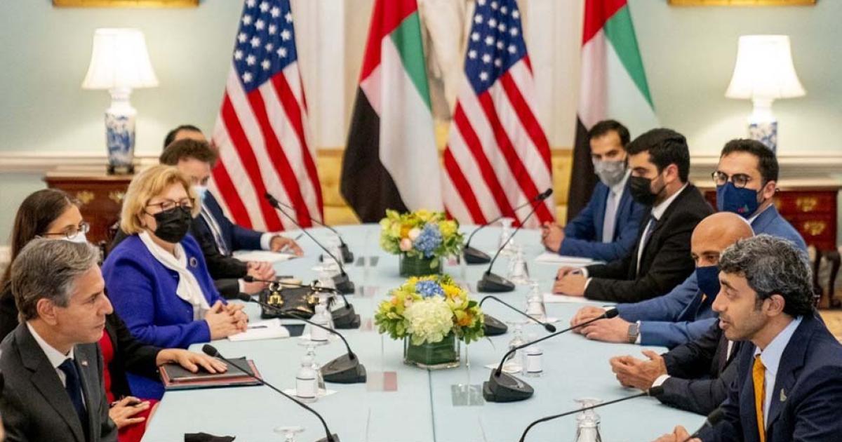بلینکن با ولیعهد ابوظبى دیدار مى کند