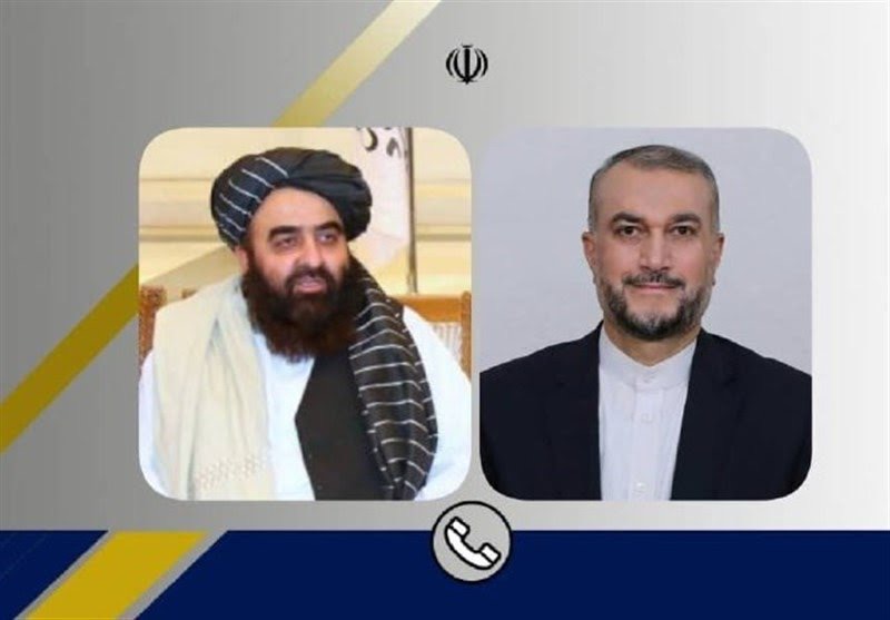 گفت‌وگوی امیرعبداللهیان با وزیر خارجه طالبان درباره حقابه ایران از هیرمند
