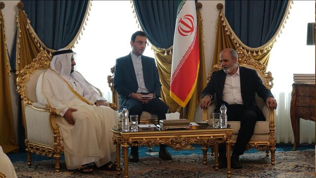 پیام نخست وزیر قطر برای دبیر شورای عالی امنیت ملی