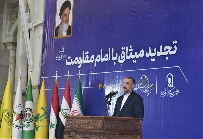 امیرعبداللهیان: ایران به نیروهای مقاومت منطقه دستور نمی‌دهد